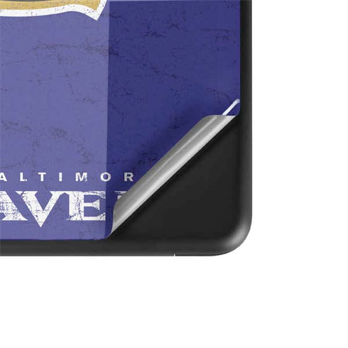 NFL Baltimore Ravens Distressed Google Pixelbook Go Skin